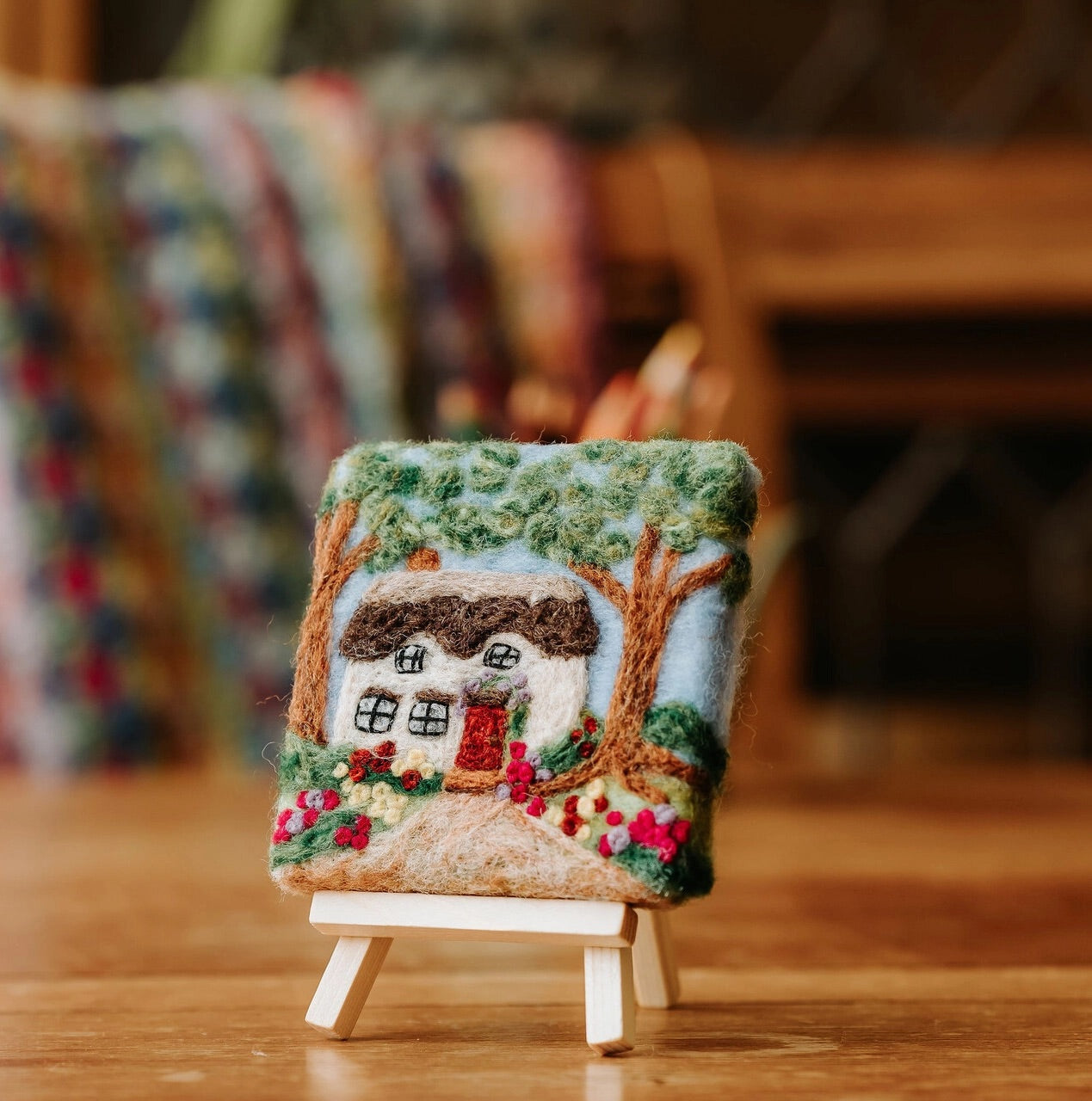 Thatched Cottage Needle Felting Craft Kit