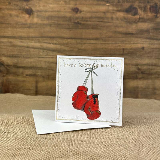 Knock Out Greeting Card