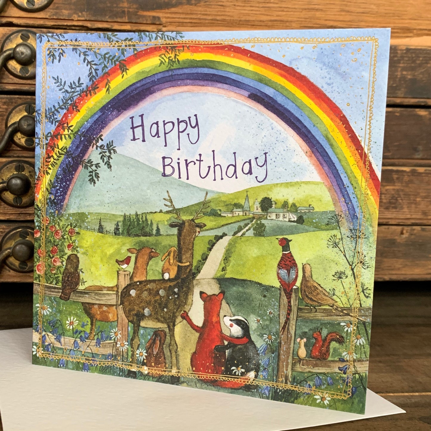 Rainbow Birthday Card