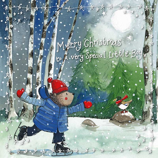 Special Little Boy Christmas Card