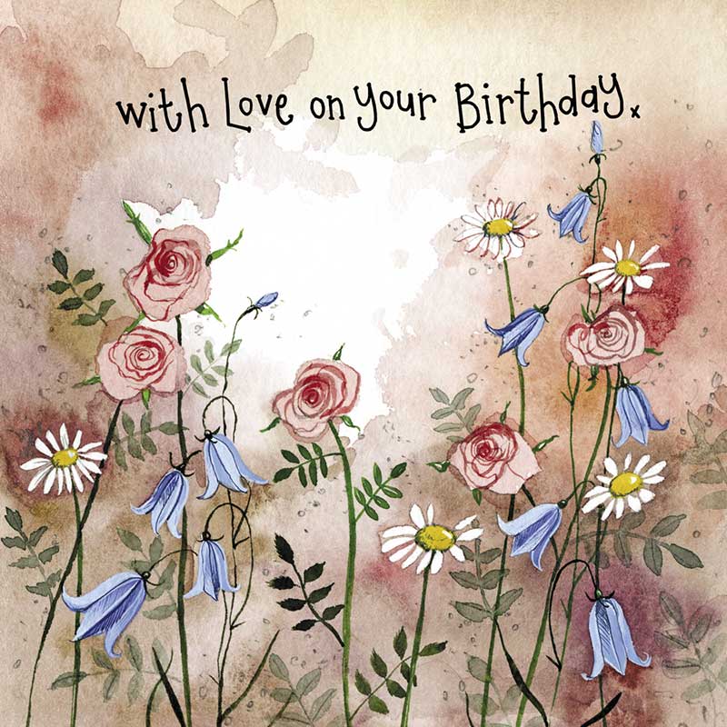 Meadow Birthday Greeting Card