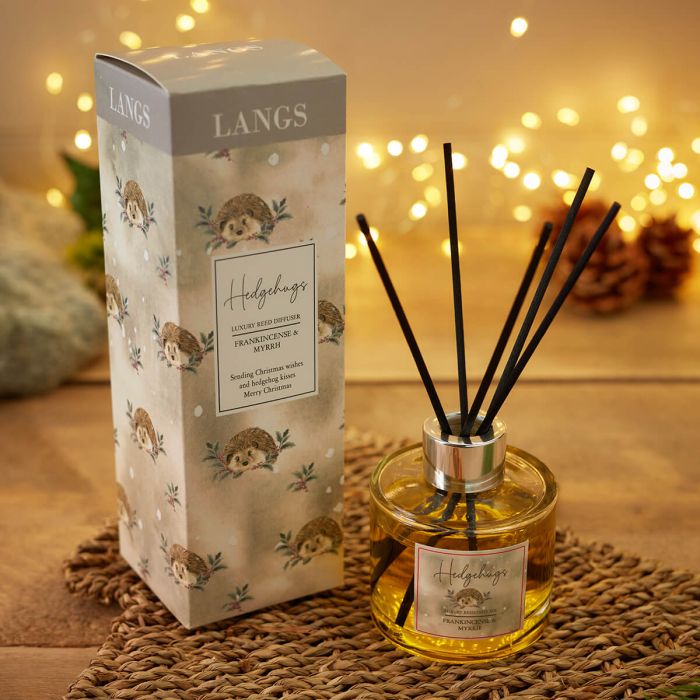 XMAS DIFFUSER HEDGEHUGS XMAS WISHES FRANKINCENSE & MYRRH 100 ML