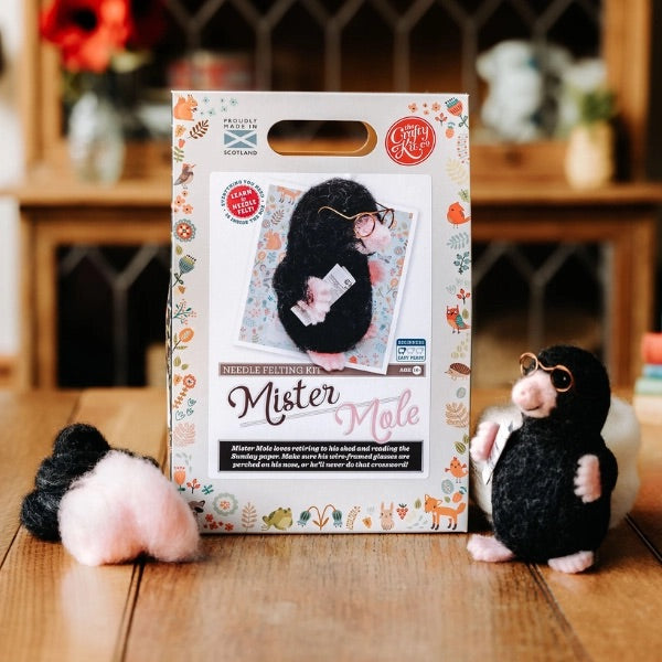 Mr Mole Needle Felting Craft Kit