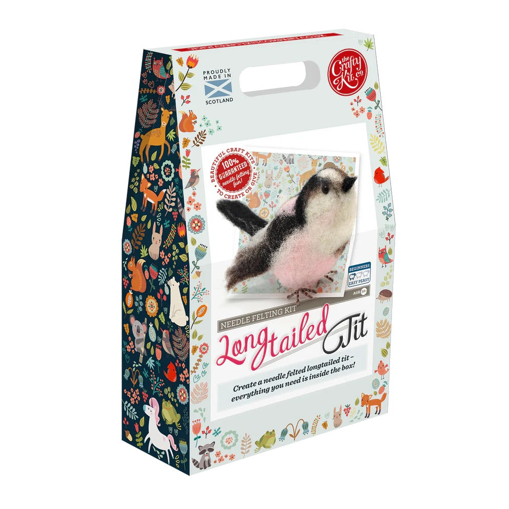 Long Tailed Tit Needle Felting Craft Kit