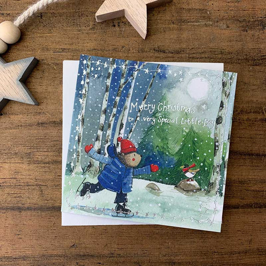 Special Little Boy Christmas Card