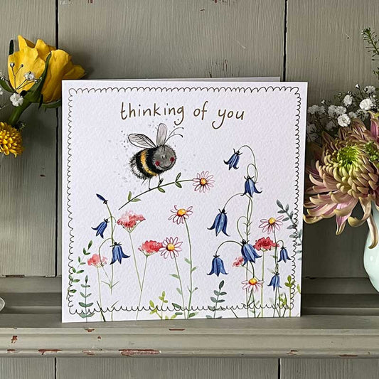 Thinking Of You Card Bee