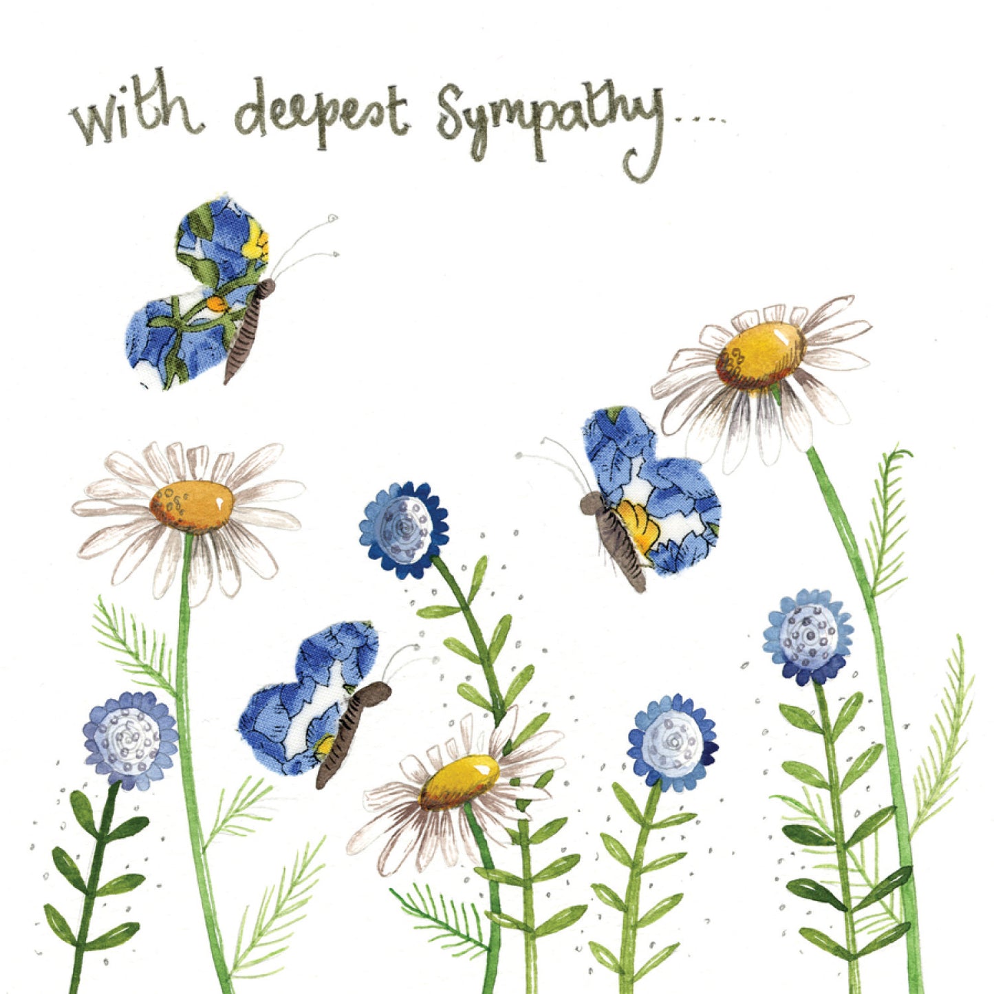 Sympathy Daisies Card