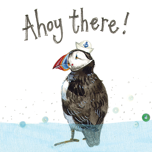 Little Puffin Greeting Card