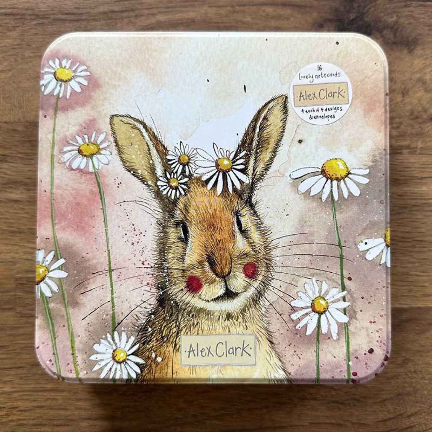 Bunnies Notecards Tin