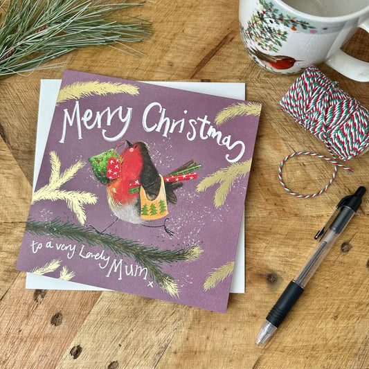 Merry Christmas Mum Card