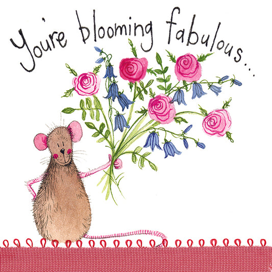 Blooming Fabulous Greeting Card