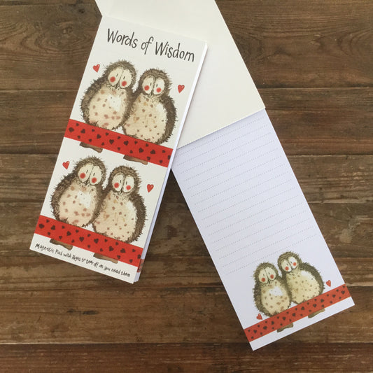 Owls Magnetic To Do List