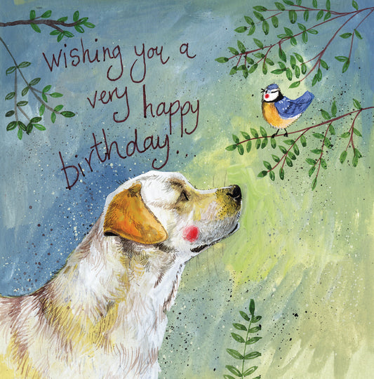 Labrador Dog Birthday Card