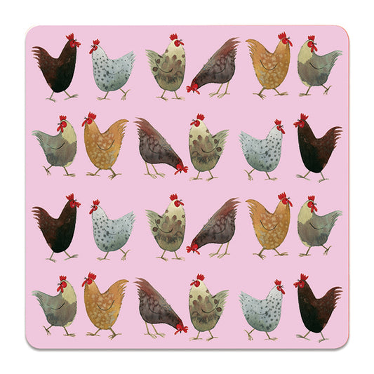 Chickens Coaster