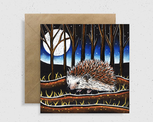 Hedgehog Greeting Card