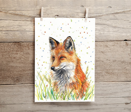 Fox - A4 Print