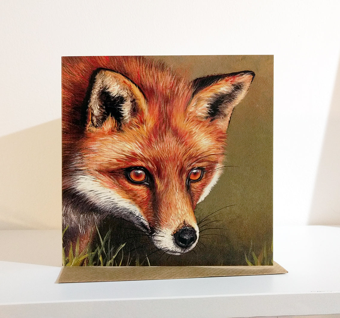 Fox Greeting Card