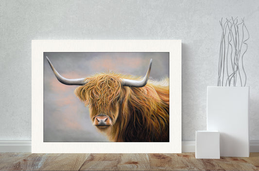 Highland Cow Print