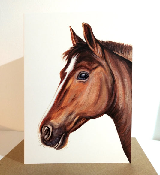 Horse Greeting Card