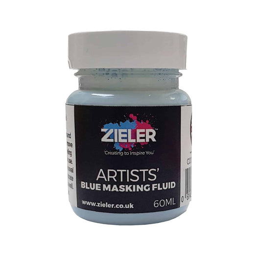 Art Masking Fluid | Light Blue | 60ml | by Zieler