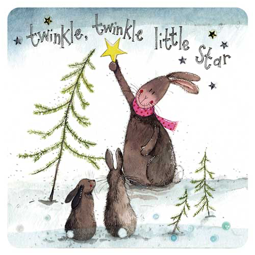 Christmas Twinkle Star Coaster