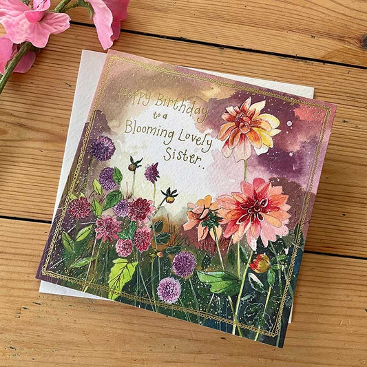 Birthday Sister Greeting Card