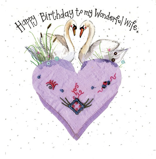 Birthday Wife Greeting Card