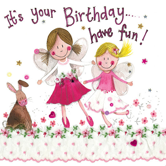 Girls Birthday Greeting Card