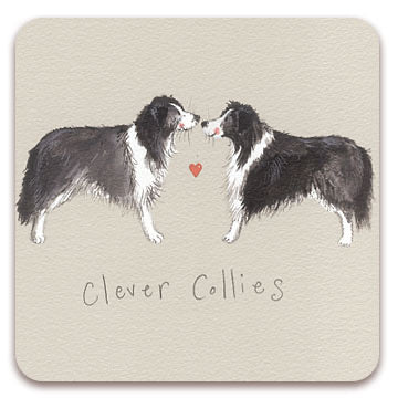 Clever Collies Coaster