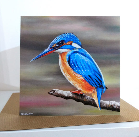 Kingfisher Greeting Card