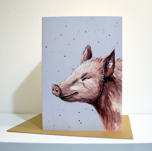 Pig Card A6