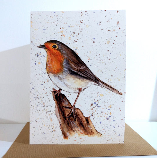 Robin Greeting Card